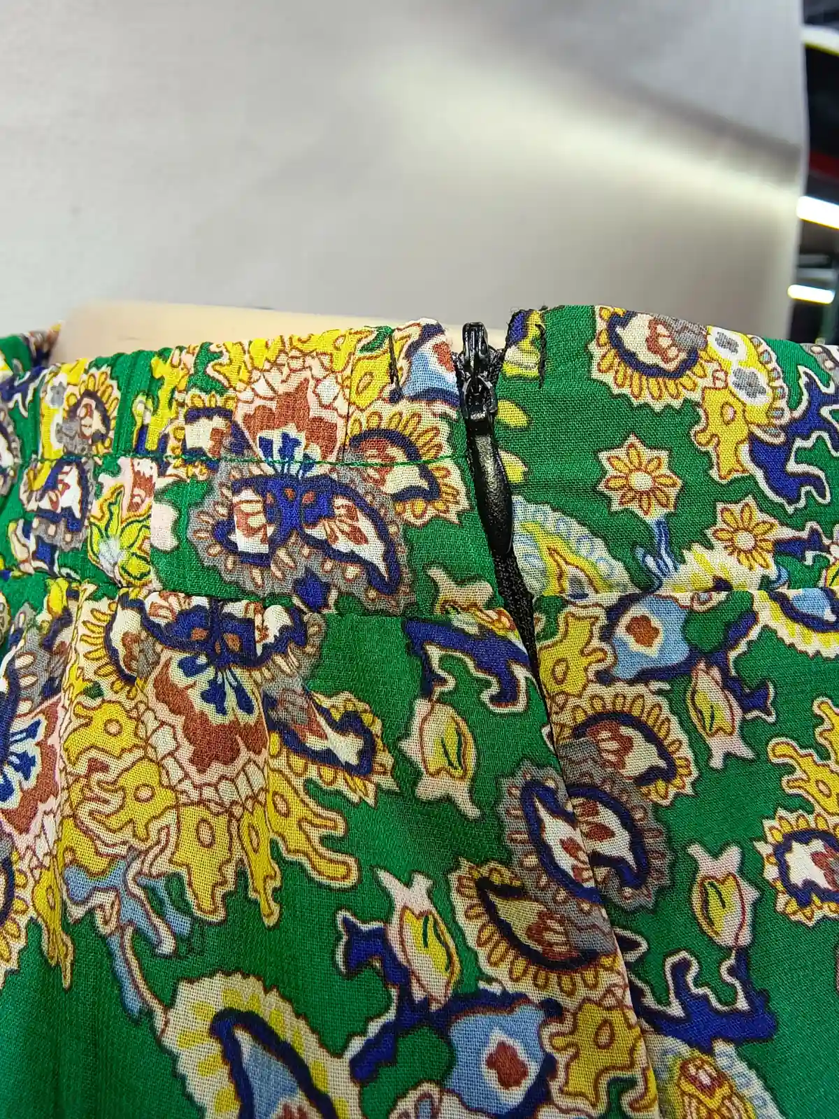 Green Mix Floral Skirt - N/A bottoms available at theGirlyZone Kampala